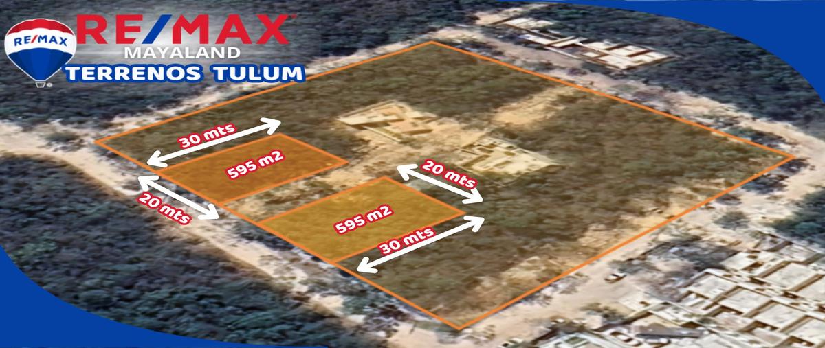 Foto de terreno habitacional en venta en manzana 132 lt 2 y 3 , tulum centro, tulum, quintana roo, 28172502 No. 05