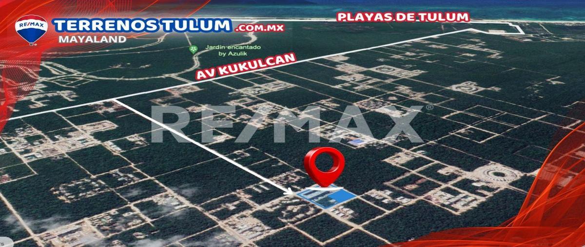 Foto de terreno comercial en manzana 163 lt 08 "2, 250" , tulum centro, tulum, quintana roo, 28172402 foto 01 Foto de terreno comercial en venta en manzana 163 lt 08 "2, 250" , tulum centro, tulum, quintana roo, 28172402 No. 01