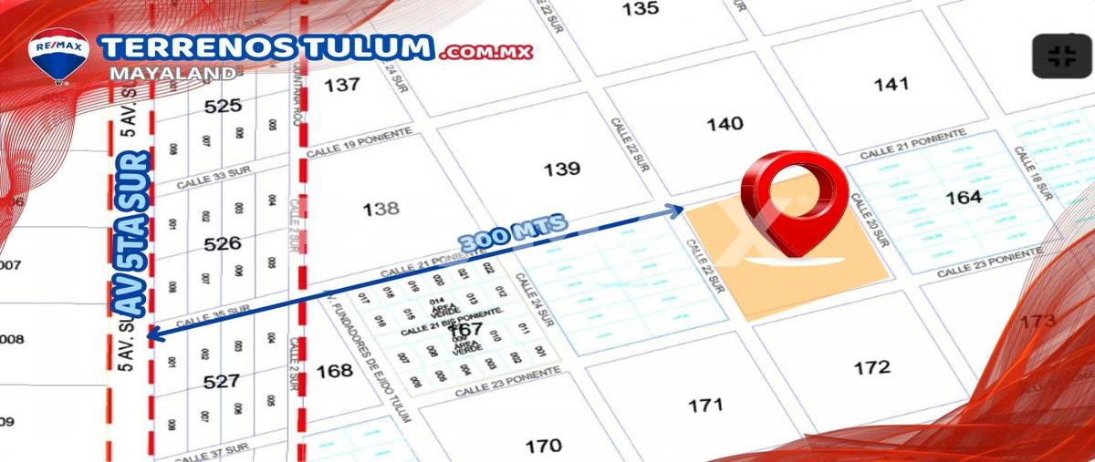 Foto de terreno habitacional en venta en manzana 165 , boca paila, tulum, quintana roo, 27279835 No. 05