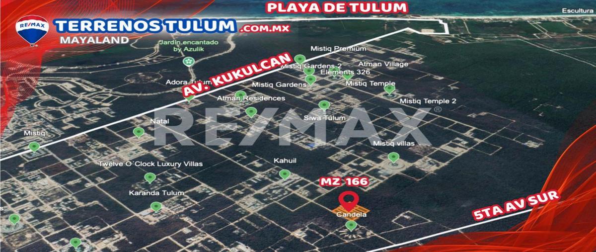Foto de terreno comercial en venta en manzana 166 esquinas , tulum centro, tulum, quintana roo, 28172430 No. 03