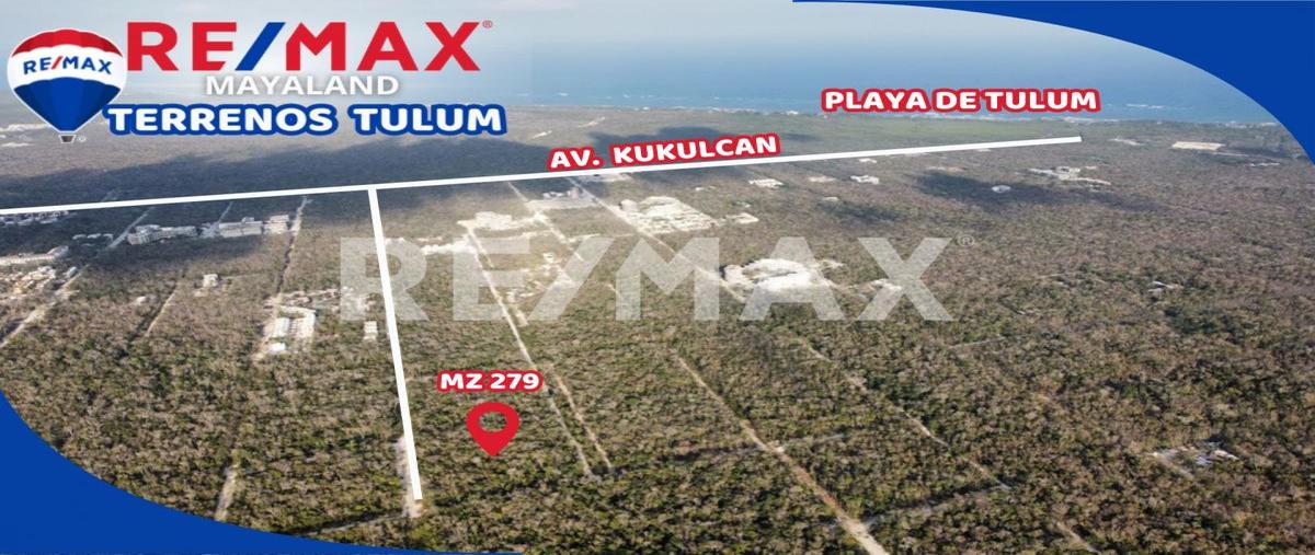 Foto de terreno comercial en venta en manzana 279 "523m2" , tulum centro, tulum, quintana roo, 28173010 No. 05
