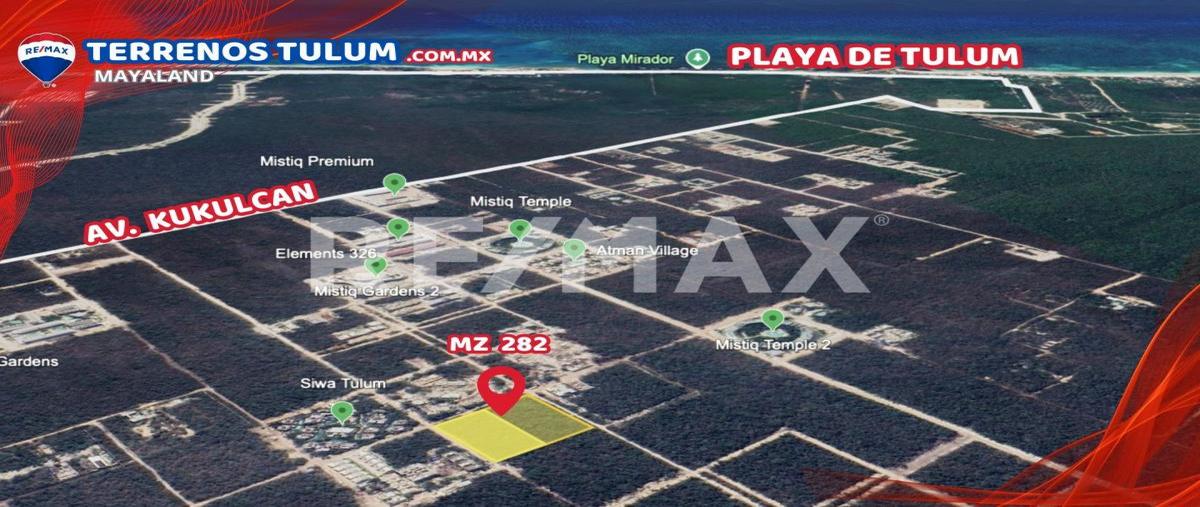 Foto de terreno comercial en manzana 282 , tulum centro, tulum, quintana roo, 28959110 foto 01 Foto de terreno comercial en venta en manzana 282 , tulum centro, tulum, quintana roo, 28959110 No. 01