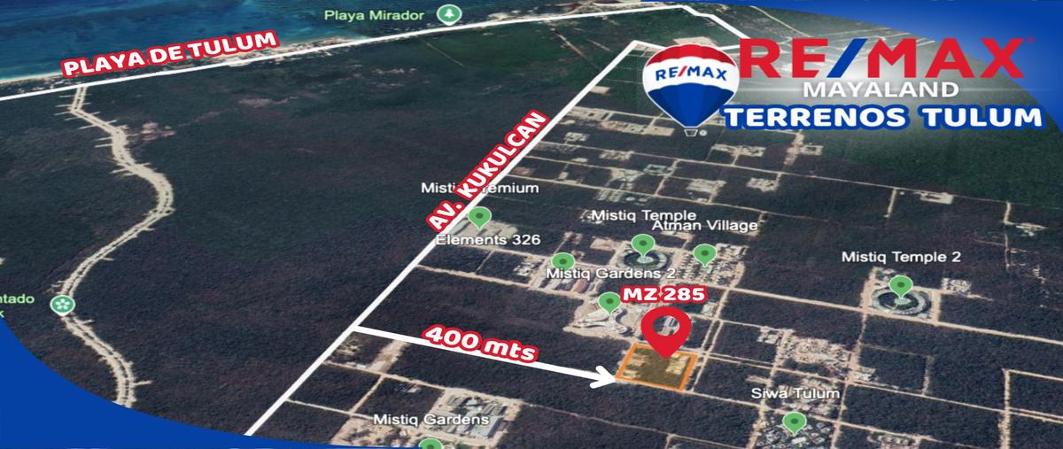 Foto de terreno habitacional en venta en manzana 285 "832m2" , tulum centro, tulum, quintana roo, 28172641 No. 05
