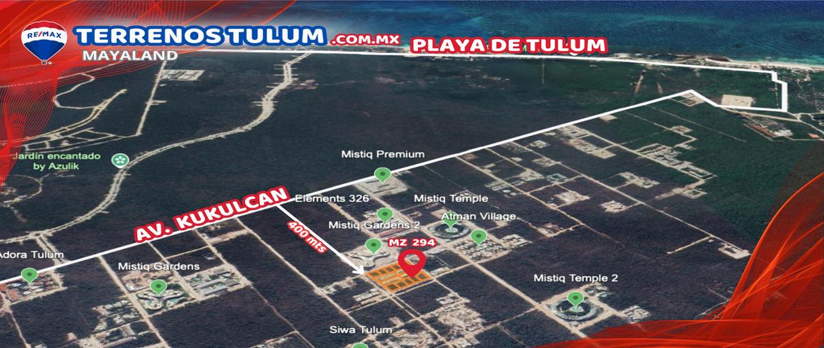 Foto de terreno habitacional en venta en manzana 294 esquina , tulum centro, tulum, quintana roo, 28172958 No. 03