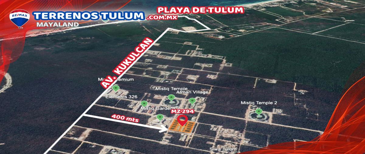 Foto de terreno habitacional en venta en manzana 294 lt 2 y 3 , tulum centro, tulum, quintana roo, 28172120 No. 03