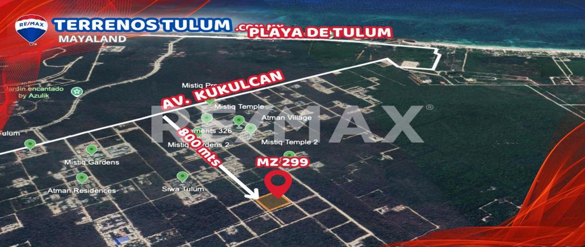 Foto de terreno comercial en venta en manzana 299 "850m2" , tulum centro, tulum, quintana roo, 28173136 No. 04