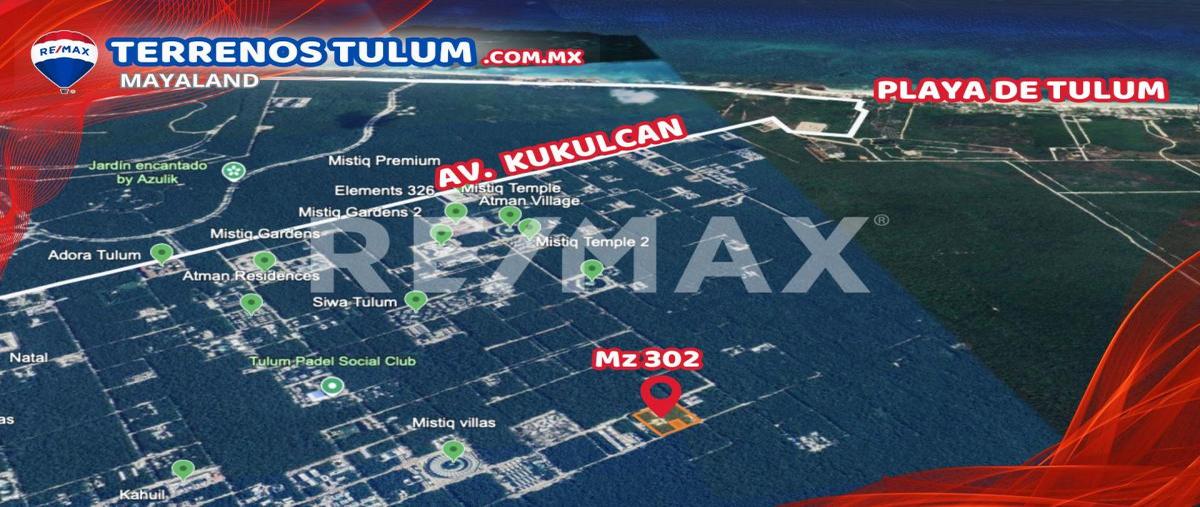 Foto de terreno comercial en manzana 303 lt 8 , tulum centro, tulum, quintana roo, 29254139 foto 01 Foto de terreno comercial en venta en manzana 303 lt 8 , tulum centro, tulum, quintana roo, 29254139 No. 01