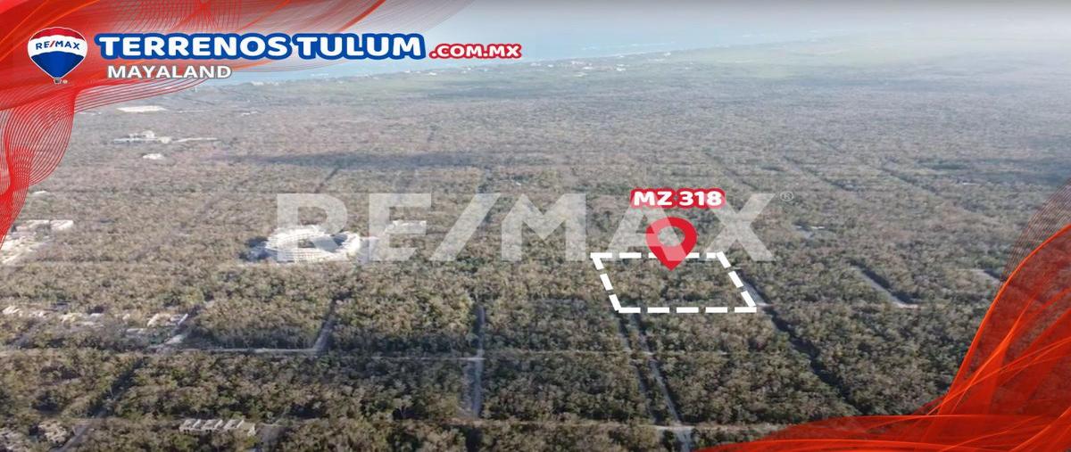 Foto de terreno comercial en manzana 318 lt 583m2 , tulum centro, tulum, quintana roo, 28173107 foto 01 Foto de terreno comercial en venta en manzana 318 lt 583m2 , tulum centro, tulum, quintana roo, 28173107 No. 01