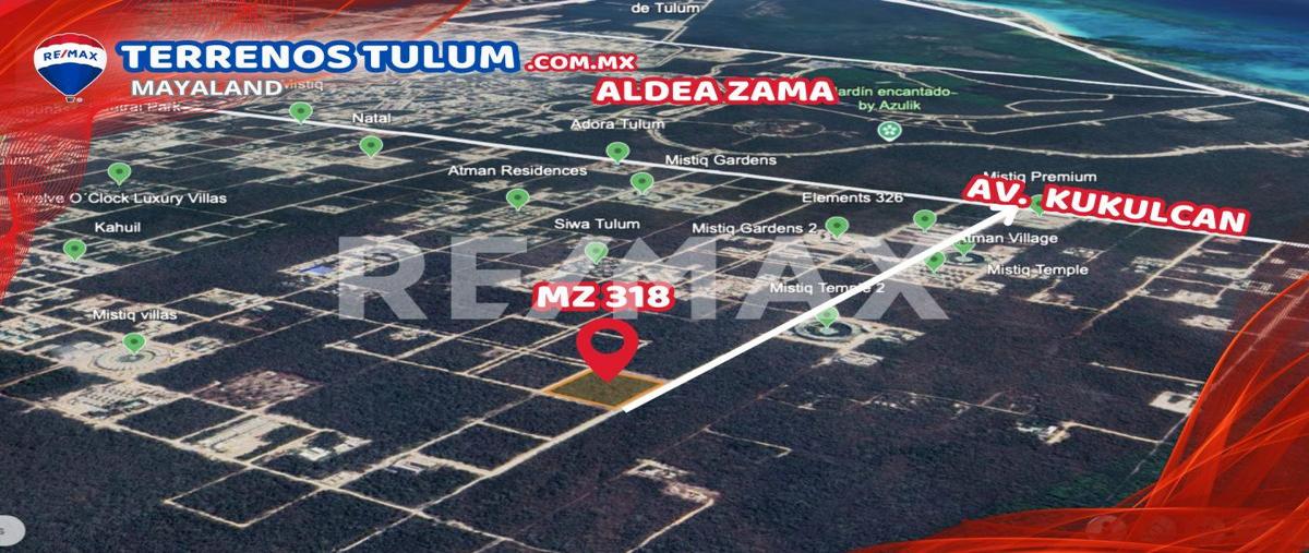 Foto de terreno comercial en manzana 318 lt 583m2 , tulum centro, tulum, quintana roo, 28173107 foto 02 Foto de terreno comercial en venta en manzana 318 lt 583m2 , tulum centro, tulum, quintana roo, 28173107 No. 02