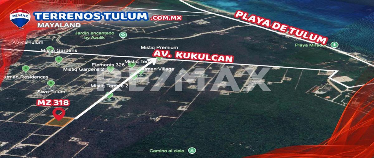 Foto de terreno comercial en manzana 318 lt 583m2 , tulum centro, tulum, quintana roo, 28173107 foto 05 Foto de terreno comercial en venta en manzana 318 lt 583m2 , tulum centro, tulum, quintana roo, 28173107 No. 05