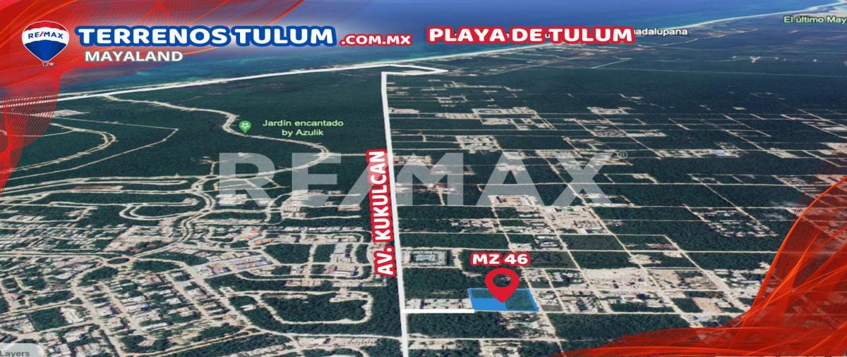Foto de terreno comercial en manzana 46 , tulum centro, tulum, quintana roo, 28172782 foto 01 Foto de terreno comercial en venta en manzana 46 , tulum centro, tulum, quintana roo, 28172782 No. 01