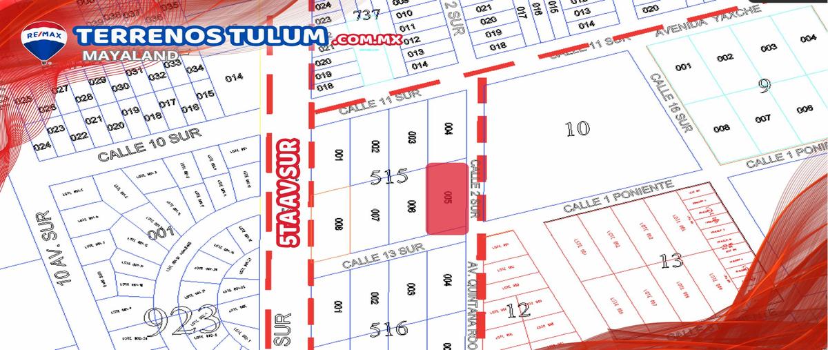 Foto de terreno comercial en venta en manzana 515 lt 5 , tulum centro, tulum, quintana roo, 29395087 No. 04