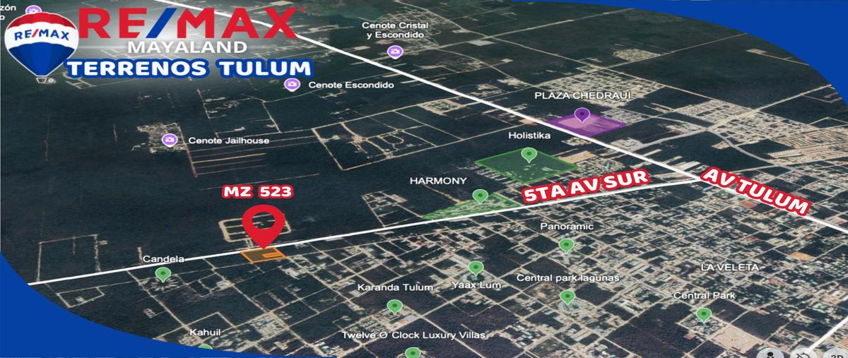 Foto de terreno comercial en venta en manzana 523 lt 3 , tulum centro, tulum, quintana roo, 28172833 No. 03
