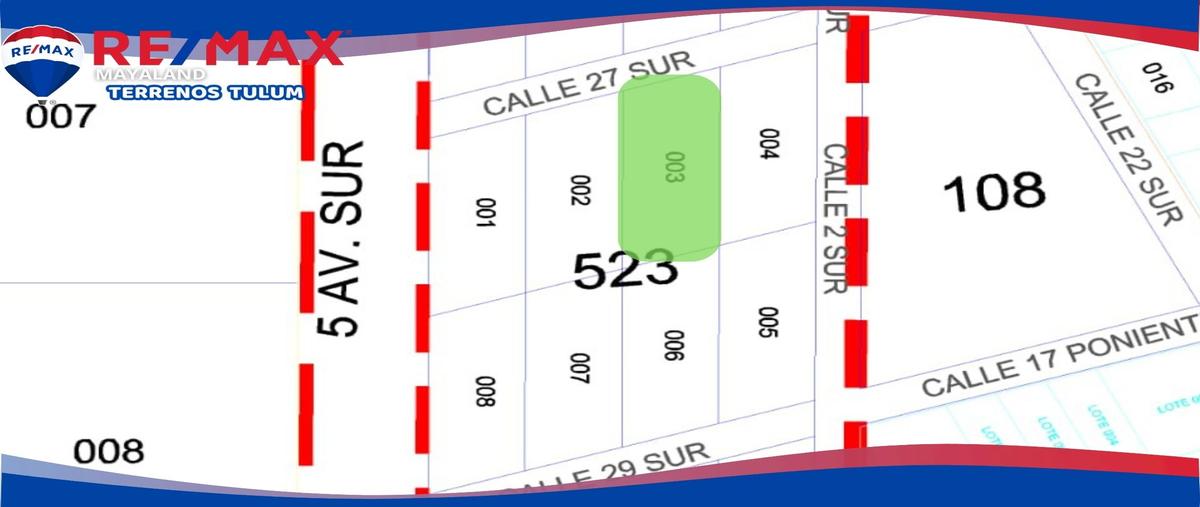 Foto de terreno comercial en venta en manzana 523 lt 3 , tulum centro, tulum, quintana roo, 28172833 No. 05