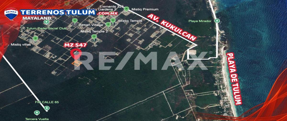 Foto de terreno comercial en venta en manzana 547 lt 3 , tulum centro, tulum, quintana roo, 29157130 No. 03