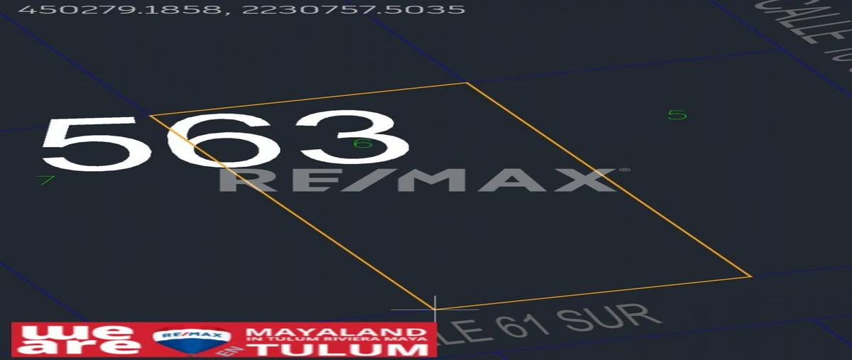 Foto de terreno habitacional en venta en manzana 563 - lote 06 , tulum centro, tulum, quintana roo, 0 No. 04