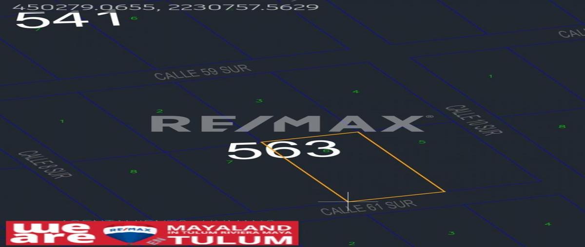Foto de terreno habitacional en venta en manzana 563 - lote 06 , tulum centro, tulum, quintana roo, 0 No. 05