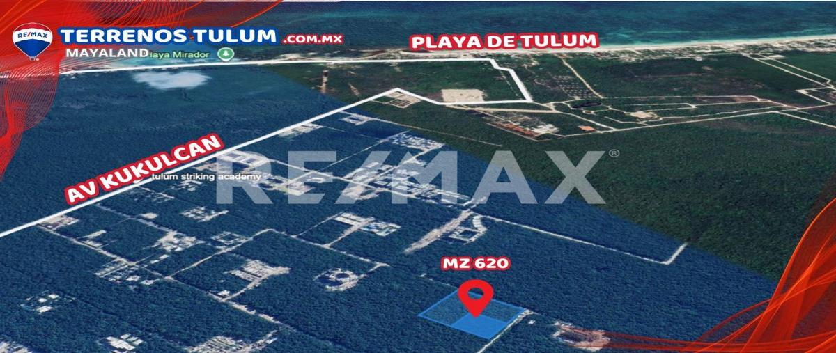 Foto de terreno comercial en manzana 620 lt 1 , tulum centro, tulum, quintana roo, 29746783 foto 01 Foto de terreno comercial en venta en manzana 620 lt 1 , tulum centro, tulum, quintana roo, 29746783 No. 01