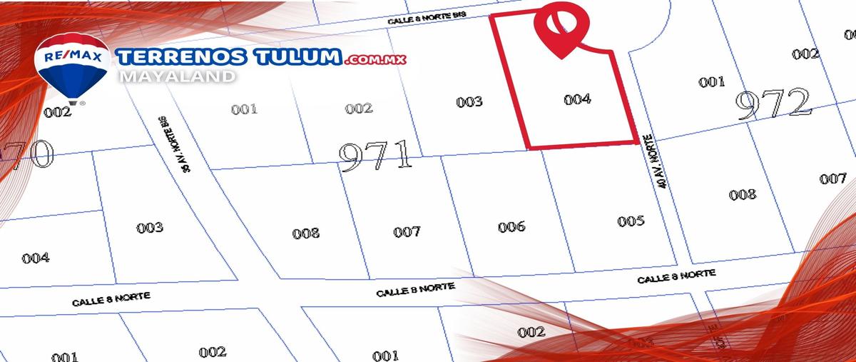 Foto de terreno comercial en venta en manzana 971 l4 , tulum centro, tulum, quintana roo, 28172591 No. 05