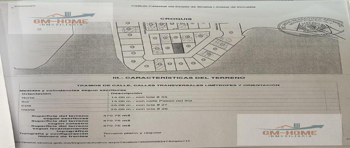 Foto de terreno habitacional en venta en  , marina mazatlán, mazatlán, sinaloa, 30867684 No. 03
