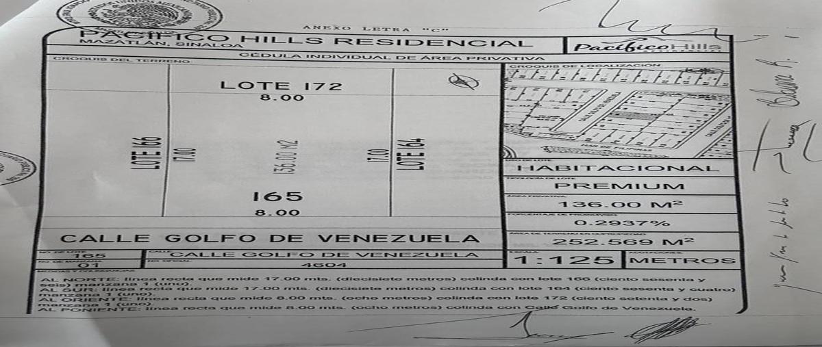 Foto de terreno habitacional en , marina mazatlán, mazatlán, sinaloa, 0 foto 02 Foto de terreno habitacional en venta en , marina mazatlán, mazatlán, sinaloa, 0 No. 02