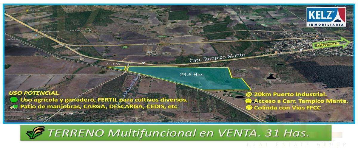Foto de terreno habitacional en venta en  , mata del abra, altamira, tamaulipas, 0 No. 03