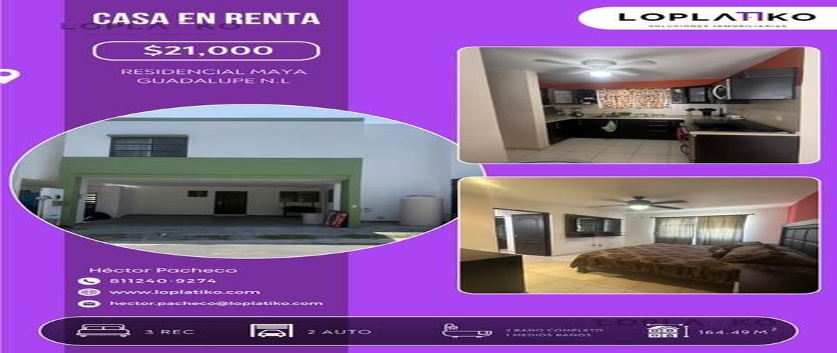 Foto de casa en renta en  , maya, guadalupe, nuevo león, 0 No. 03