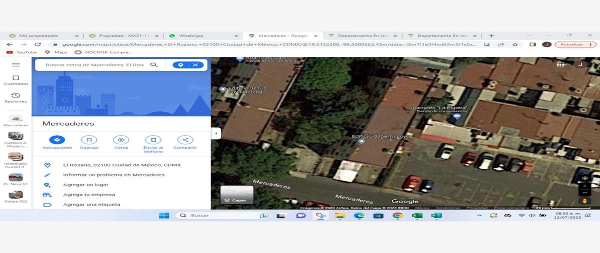 Foto de departamento en mercaderes edificio gilberto loyo, el rosario, azcapotzalco, df / cdmx, 0 foto 02 Foto de departamento en venta en mercaderes edificio gilberto loyo, el rosario, azcapotzalco, df / cdmx, 0 No. 02