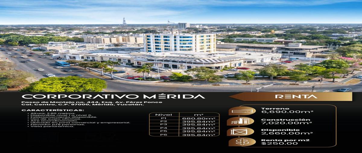 Foto de oficina en , merida centro, mérida, yucatán, 30328672 foto 01 Foto de oficina en renta en , merida centro, mérida, yucatán, 30328672 No. 01