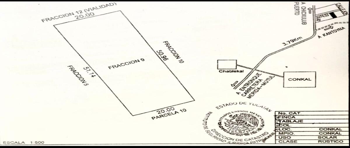 Foto de terreno habitacional en venta en merida , kantoina, conkal, yucatán, 0 No. 05