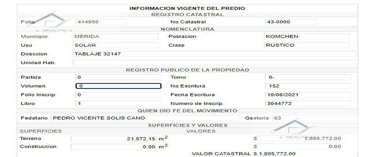 Foto de terreno habitacional en venta en  , mérida, mérida, yucatán, 27251490 No. 04