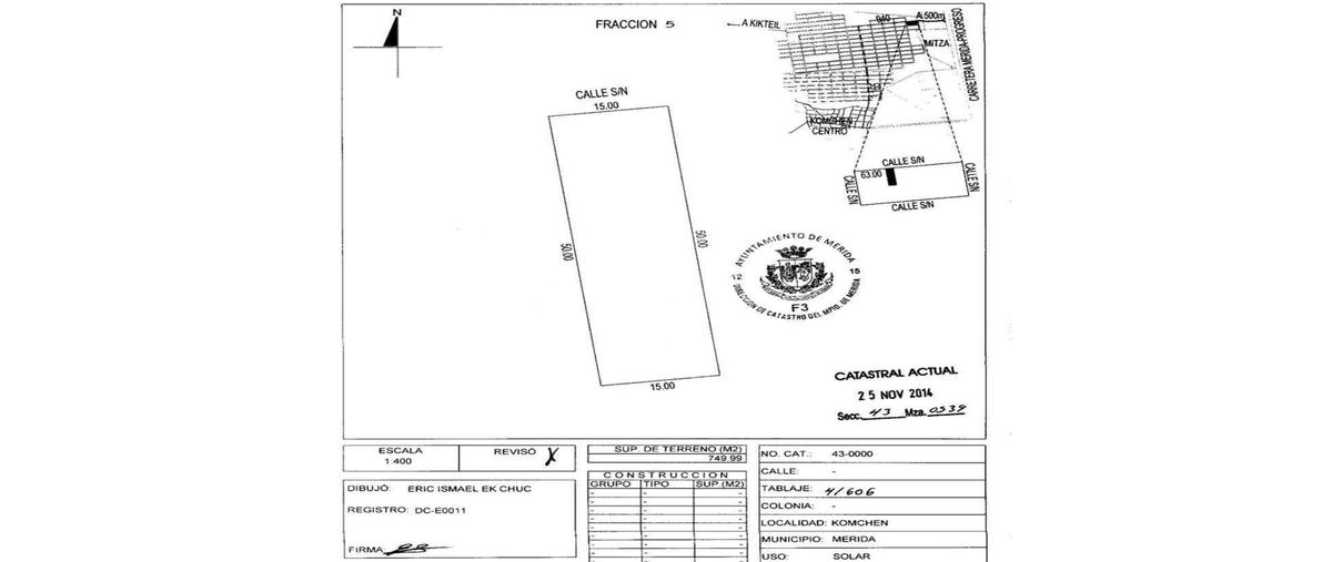Foto de terreno habitacional en venta en  , mérida, mérida, yucatán, 0 No. 05