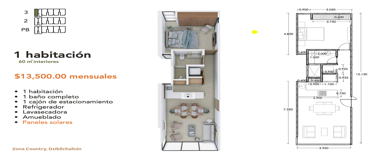 Foto de departamento en merida , yucatán country club, mérida, yucatán, 0 foto 02 Foto de departamento en renta en merida , yucatán country club, mérida, yucatán, 0 No. 02