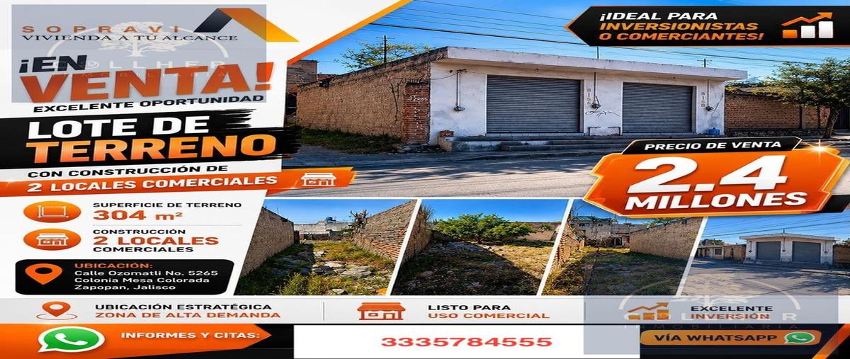 Foto de local en , mesa colorada oriente, zapopan, jalisco, 31457251 foto 01 Foto de local en venta en , mesa colorada oriente, zapopan, jalisco, 31457251 No. 01