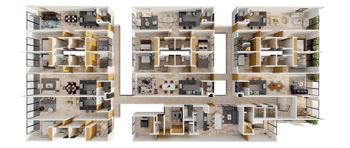 Foto de departamento en venta en miguel angel , santa maria nonoalco, benito juárez, df / cdmx, 0 No. 04