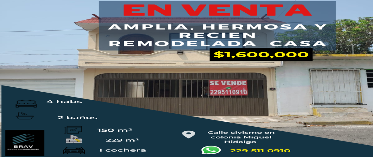 Foto de casa en , miguel hidalgo, veracruz, veracruz de ignacio de la llave, 27142482 foto 01 Foto de casa en venta en , miguel hidalgo, veracruz, veracruz de ignacio de la llave, 27142482 No. 01