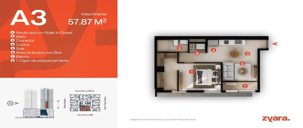 Foto de departamento en venta en  , mitras centro, monterrey, nuevo león, 0 No. 03