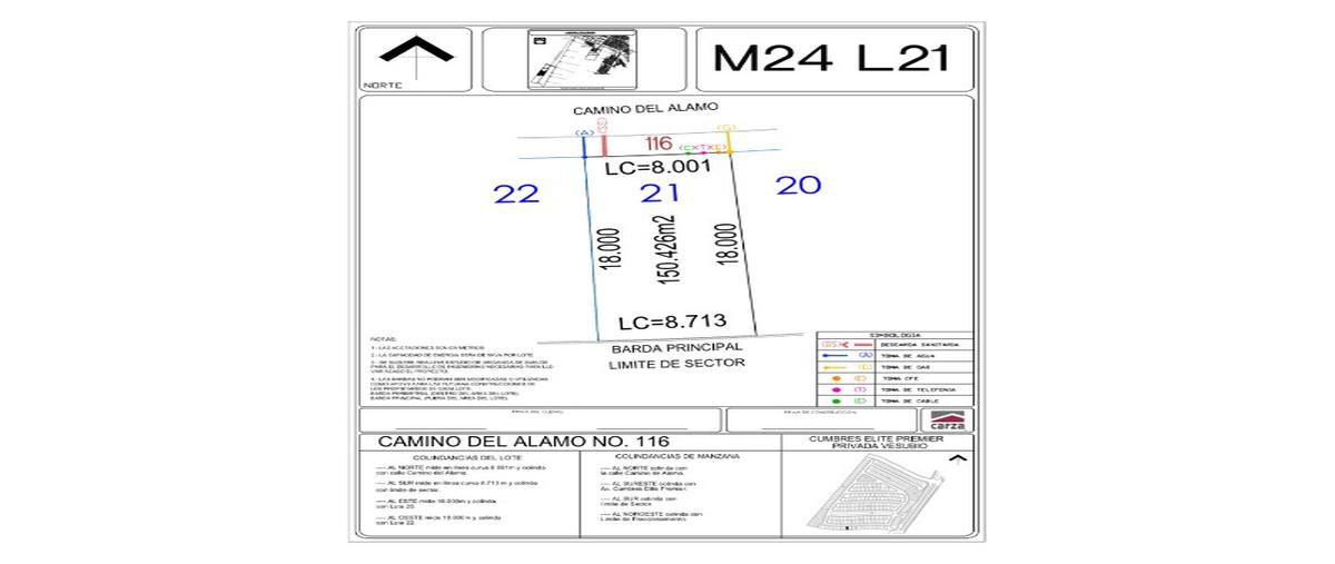 Foto de terreno habitacional en venta en  , mitras sur, monterrey, nuevo león, 0 No. 04