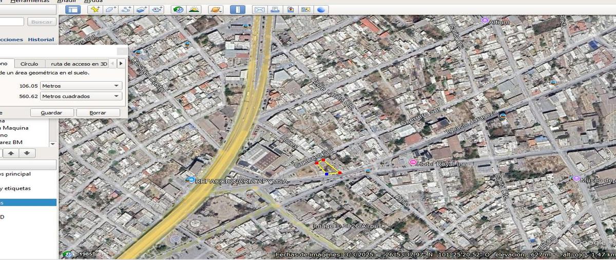 Foto de terreno habitacional en venta en  , monclova centro, monclova, coahuila de zaragoza, 0 No. 03