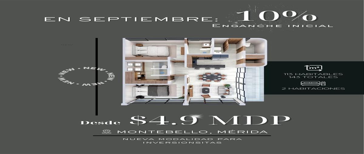 Foto de departamento en , montebello, mérida, yucatán, 0 foto 04 Foto de departamento en venta en , montebello, mérida, yucatán, 0 No. 04