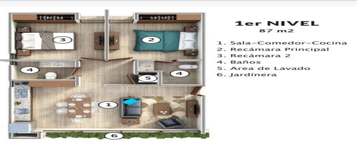 Foto de departamento en venta en montebello whi9821, montebello, mérida, yucatán, 15298562 No. 06