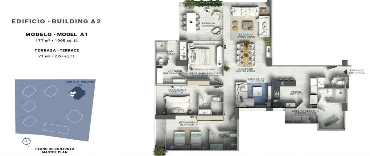 Foto de departamento en venta en  , monterreal, mérida, yucatán, 25621778 No. 03