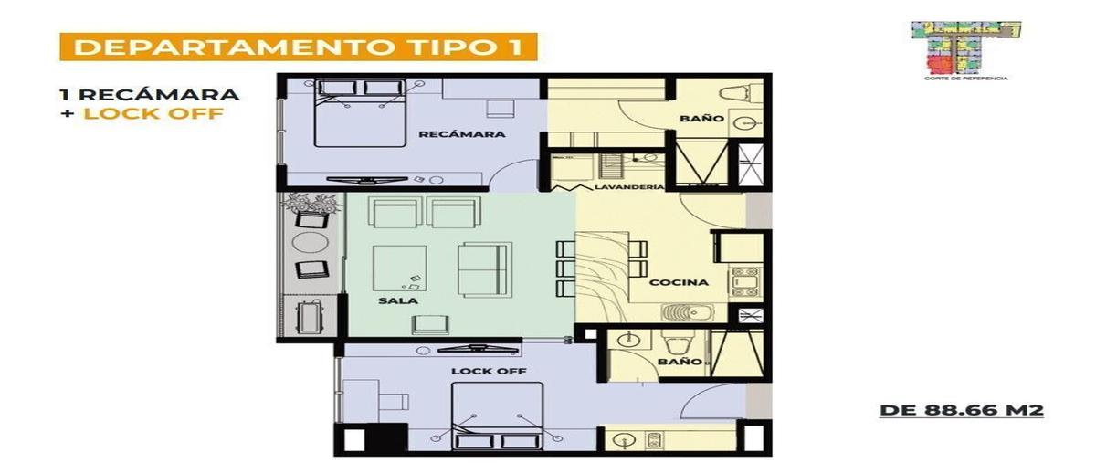 Foto de departamento en venta en  , monterrey centro, monterrey, nuevo león, 27314108 No. 04