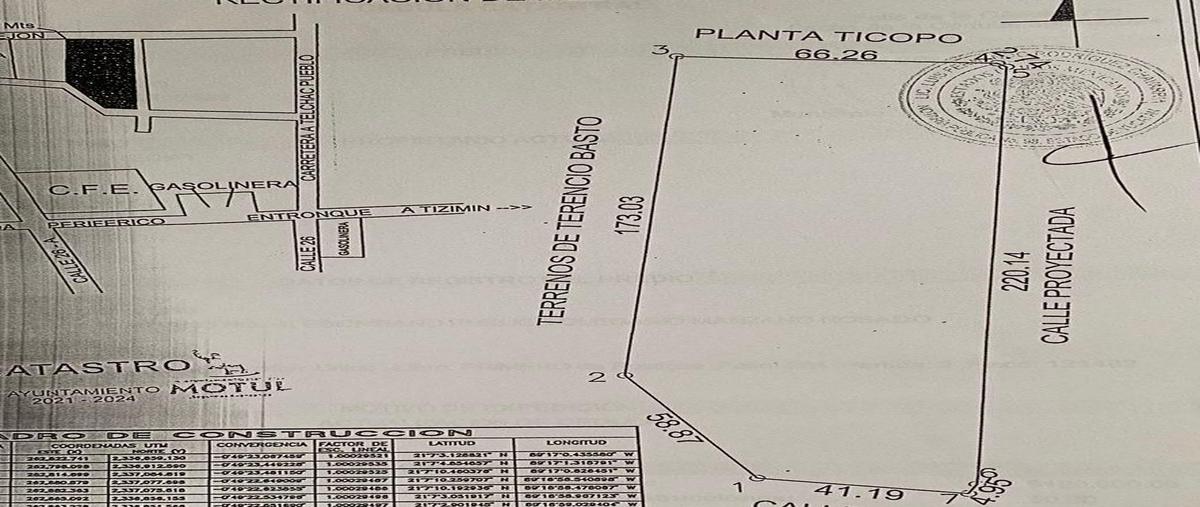 Foto de terreno habitacional en venta en  , motul de carrillo puerto centro, motul, yucatán, 30195908 No. 05