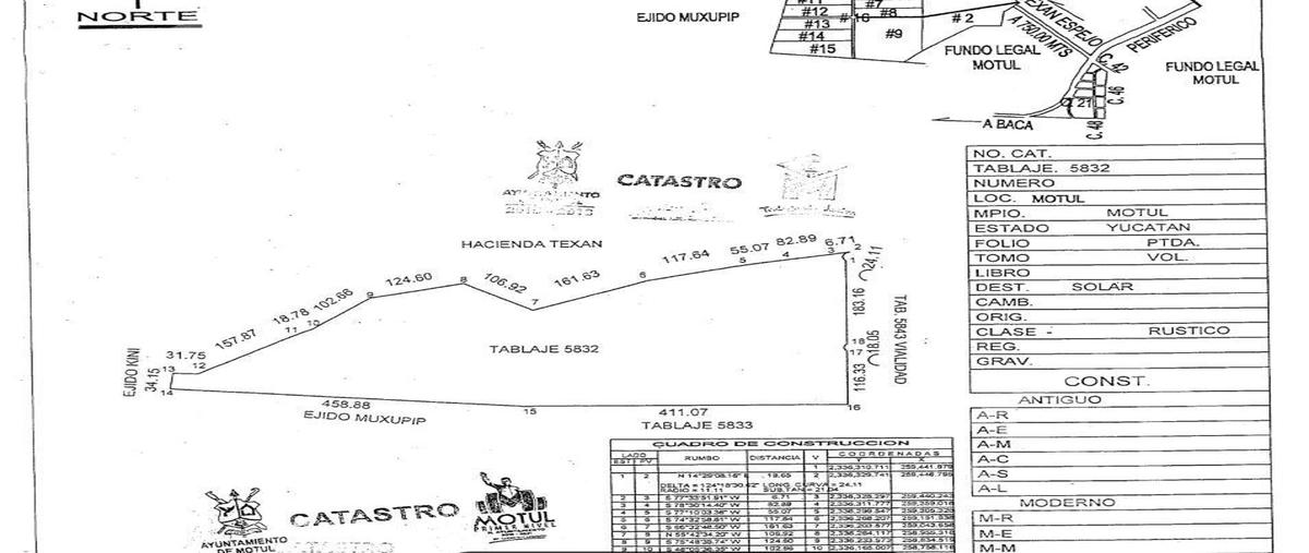 Foto de terreno habitacional en , motul de carrillo puerto centro, motul, yucatán, 0 foto 02 Foto de terreno habitacional en venta en , motul de carrillo puerto centro, motul, yucatán, 0 No. 02