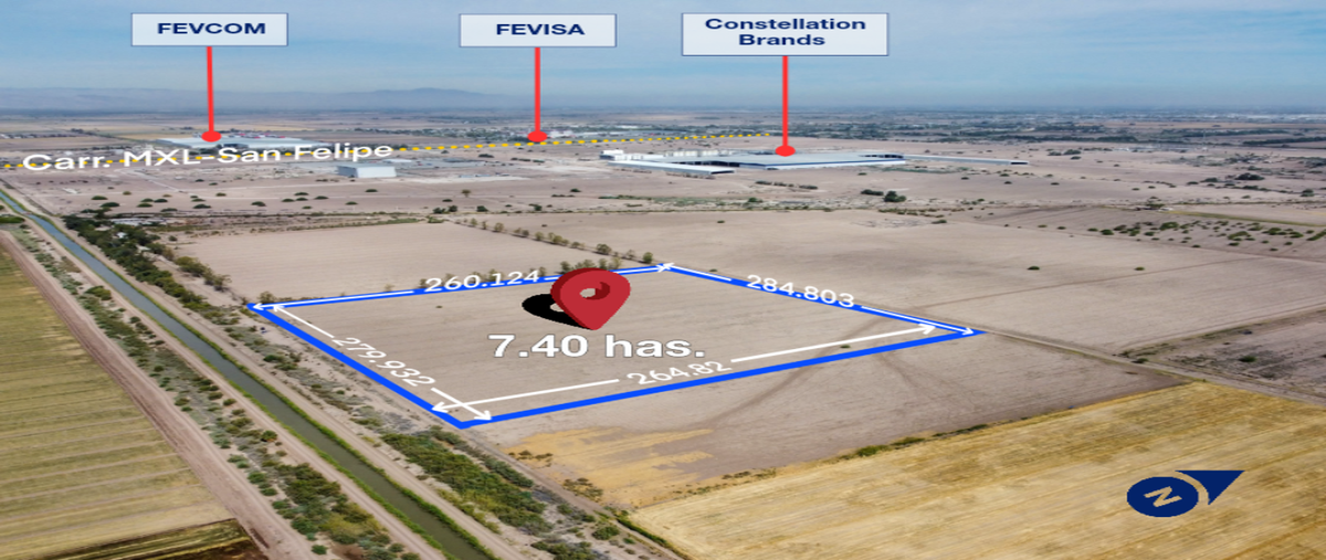 Foto de terreno habitacional en na , cerro prieto 6, mexicali, baja california, 0 foto 01 Foto de terreno habitacional en venta en na , cerro prieto 6, mexicali, baja california, 0 No. 01