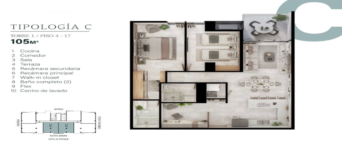 Foto de departamento en venta en n/a , santa maría, monterrey, nuevo león, 0 No. 10
