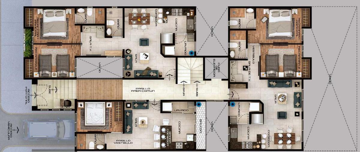 Foto de departamento en venta en  , napoles, benito juárez, df / cdmx, 0 No. 03