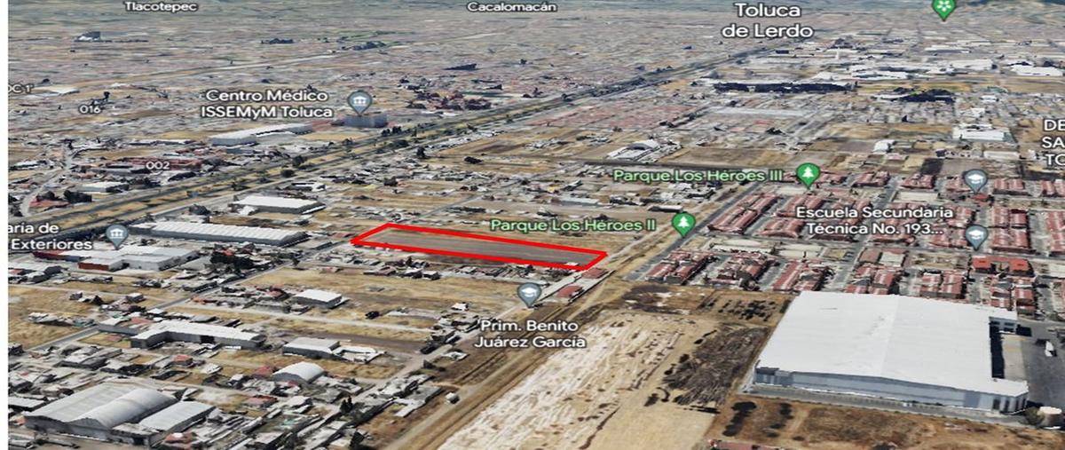 Foto de terreno habitacional en venta en naranjo , el coecillo, toluca, méxico, 0 No. 03