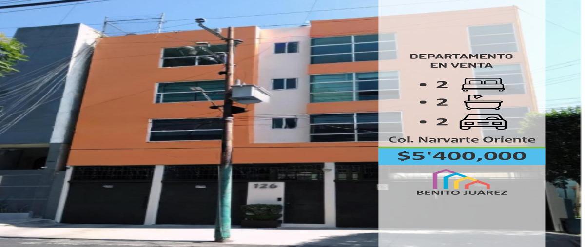 Foto de departamento en , narvarte oriente, benito juárez, df / cdmx, 0 foto 01 Foto de departamento en venta en , narvarte oriente, benito juárez, df / cdmx, 0 No. 01